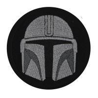Embroidery patch STAR WARS MANDALORIAN 8cm