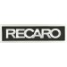 Parche bordado RECARO NEGRO/ROJO 15m x 4cm