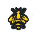 Embroidery patch BLACK WASP3cm x 3,5cm