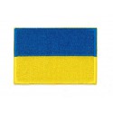 Embroidery patch FLAG UKRAINE 7CM X 5CM
