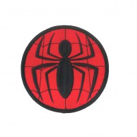 Embroidery patch SPIDERMAN LOGO SPIDER MARVEL 8cm