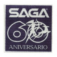 Textile patch SAGA 60 ANIVERSARIO 8cm x 8cm