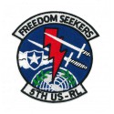 Embroidery patch FREEDOM SEEKERS 5TH US - RL 8,5cm x 8,8cm