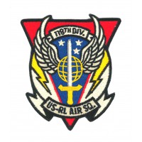 Embroidery patch 118TH DIVISION US-RL AIR SQ 7,5cm x 8,5cm