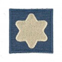 Embroidery Patch TEXAN STAR 5cm x 5cm