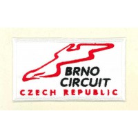 Embroidery patch BRNO CIRCUIT Czech Republic 9cm x 5cm