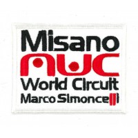 Parche bordado CIRCUIT MISANO San Marino 8cm x 6cm