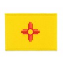Embroidery and textile patch NEW MEXICO FLAG 4CM x 3CM