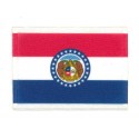 Embroidery and textile patch MISSOURI FLAG 7CM x 5CM