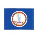 Embroidery and textile patch VIRGINIA FLAG 7cm x 5cm