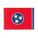 Embroidery and textile patch TENNESSEE FLAG 4cm x 3cm