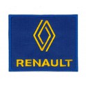 Embroidery patch blue RENAULT 8cm x 7cm