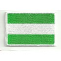 Patch embroidery FLAG ANDALUCIA 1.5CM x 0.9CM