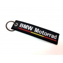 Llavero de tela bordado BMW MOTORRAD 11cm x 2,5cm