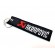 Llavero de tela bordado AKRAPOVIC 11cm x 2,5cm