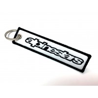 Tags embroidered keyring AFRICA TWIN 11cm x 2,5cm