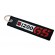 Tags embroidered keyring BMW GS 1200 R 11cm x 2,5cm