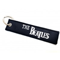 Tags embroidered keyring THE BEATLES 11cm x 2,5cm