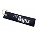 Tags embroidered keyring THE BEATLES 11cm x 2,5cm