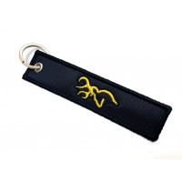 Tags embroidered keyring BROWNING 11cm x 2,5cm