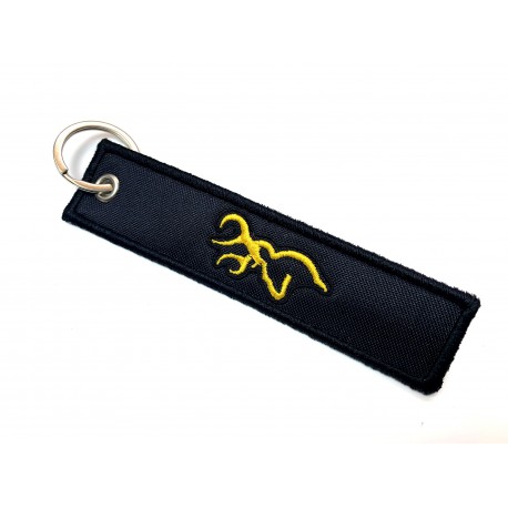Tags embroidered keyring AUDI 11cm x 2,5cm