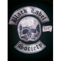 Parche textil BLACK LABEL SOCIETY PACK 4 33cm x 30cm
