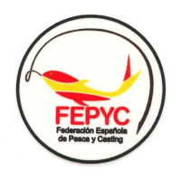 Parche textil FEPYC Federacion española de pesca y casting 8cm 