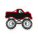 Embroidery patch MONSTER TRUCK RACE CAR 8,5cm x 6,5cm