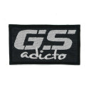 Embroidery patch ADDICTED BMW GS 9cm x 5cm