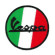 Patch embroidery VESPA ITALY FLAG 7,5cm