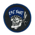 Embroidery patch EAT SHIT 7,5cm 