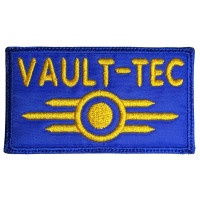 Embroidery patch FALLOUT VAULT TEC 9cm x 5cm