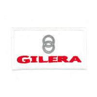 Embroidery patch GILERA 8,5cm x 4,5cm