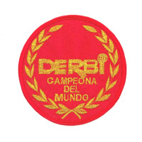 Patch embroidery DERBI 8cm X 2,7cm