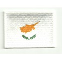 Patch embroidery and textile FLAG CYPRUS 4CM x 3CM