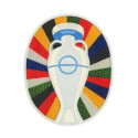 Parche textil EUROCOPA 2024 GERMANY 6,5cm x 8cm