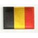 Patch embroidery and textile FLAG BELGIUM 4CM x 3CM