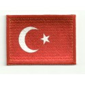 Patch embroidery and textile FLAG TURKEY 7CM x 5CM