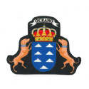 Textile patch CANARIAS SHIELD 7cm x 5,5cm