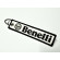 Tags embroidered keyring BENELLI 11cm x 2,5cm