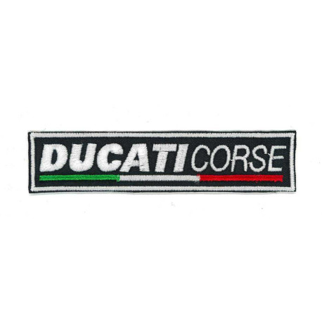 Patch embroidery DUCATI CORSE 7,5cm x 8cm