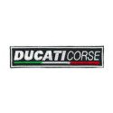 Embroidery patch DUCATI CORSE 10cm x 2cm