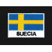 Parche bordado BANDERA SUECIA 7cm x 4,5cm