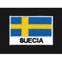 Patch embroidery and textile FLAG AUSTRIA 7CM x 5CM