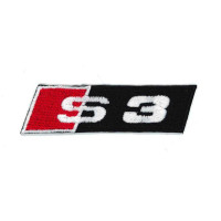 Embroidery patch AUDI S4 9cm x 2cm