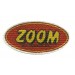 Textile patch ZOOM 8,5cm x 4,5cm