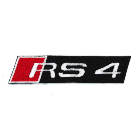 Embroidery patch AUDI S4 9cm x 2cm