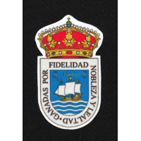 Textile patch SAN SEBASTIAN SHIELD 4,5cm x 8cm