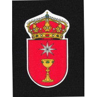 Parche textil PROVINCIA ESCUDO CUENCA 5cm x 8,5cm