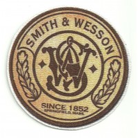 Textile patch SMITH & WESSON 8cm